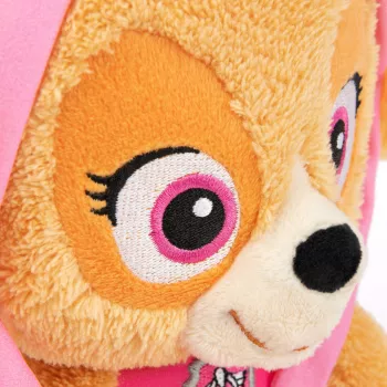 PAW Patrol GUND oficialus Skye Take Along Buddy pliušinis žaislas, aukščiausios kokybės minkštas žaislas nuo 1 metų, rožinė/ruda, 33 cm
