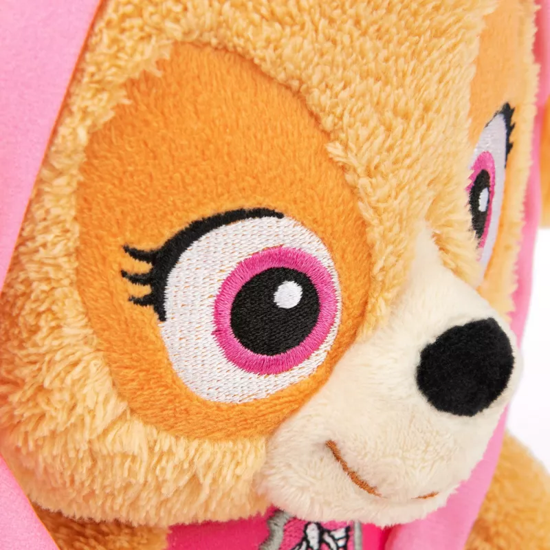 PAW Patrol GUND oficialus Skye Take Along Buddy pliušinis žaislas, aukščiausios kokybės minkštas žaislas nuo 1 metų, rožinė/ruda, 33 cm