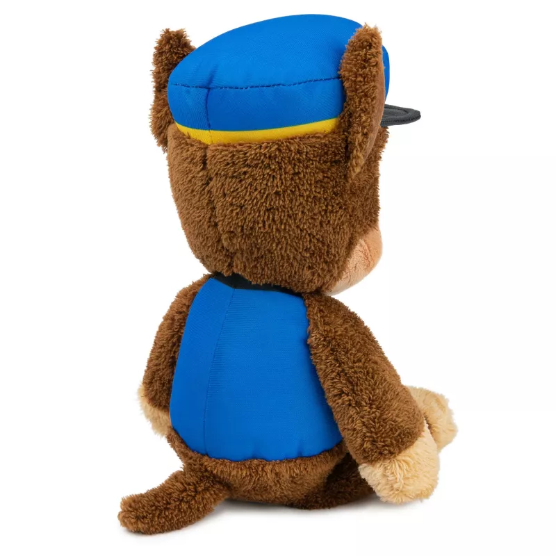 PAW Patrol GUND oficialus Chase Take Along Buddy minkštas žaislas, aukščiausios kokybės pliušinis šuniukas nuo 1 metų, mėlynas/ rudas, 33 cm