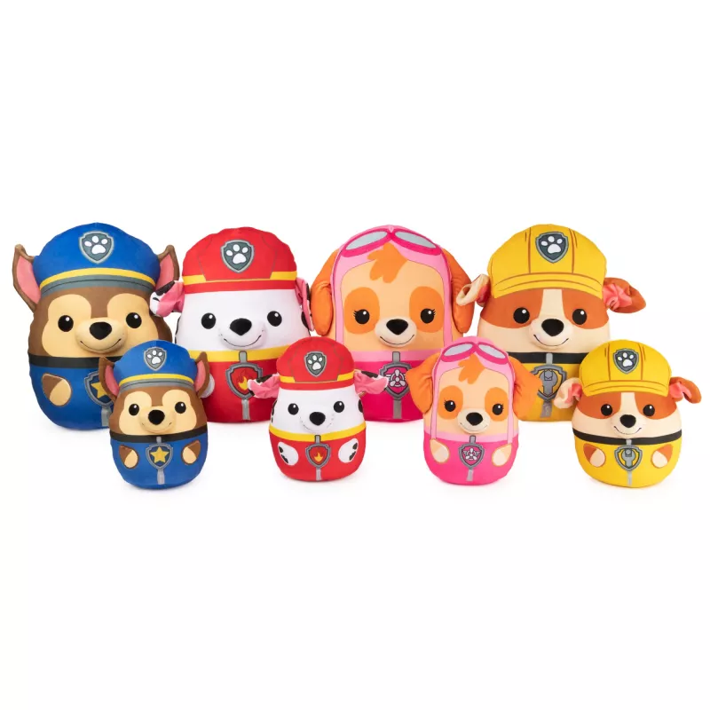 PAW Patrol GUND Marshall Squish Plush minkštas žaislas, 20 cm