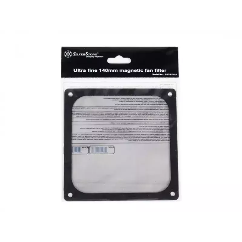 Oro filtro grotelės su magnetais SilverStone FF143 140mm