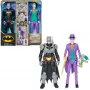 DC Comics Batman Adventures veikėjų rinkinys Betmenas prieš Džokerį, 2 figūrėlės, 12 šarvų aksesuarų, 12 colių superherojų žaislas berniukams ir mergaitėms
