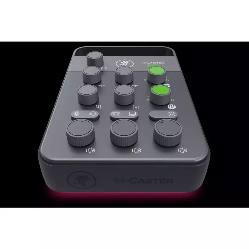 Mikseris Mackie MixCaster Live nešiojamas 8 kanalų USB – kompaktiškas gyvo garso pultas su integruota USB sąsaja