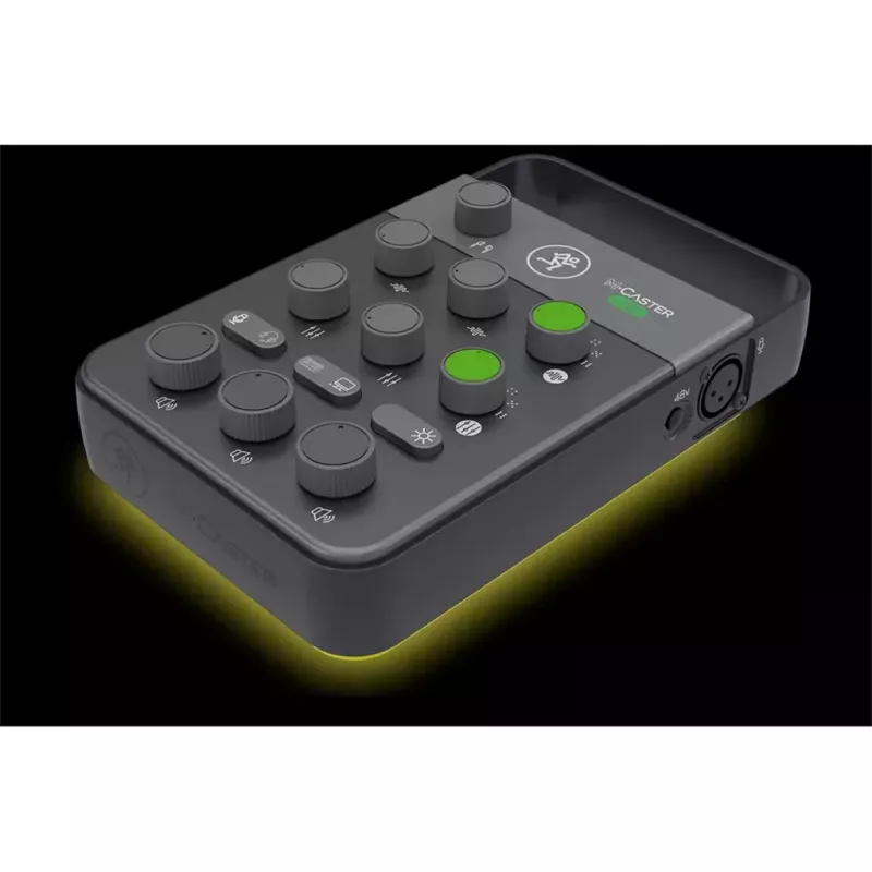Mikseris Mackie MixCaster Live nešiojamas 8 kanalų USB – kompaktiškas gyvo garso pultas su integruota USB sąsaja