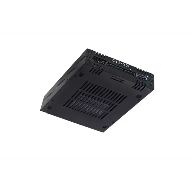 Icy Dock MB742SP-B juodas korpusas dviems 2,5 inch diskams į 3,5 inch lizdą