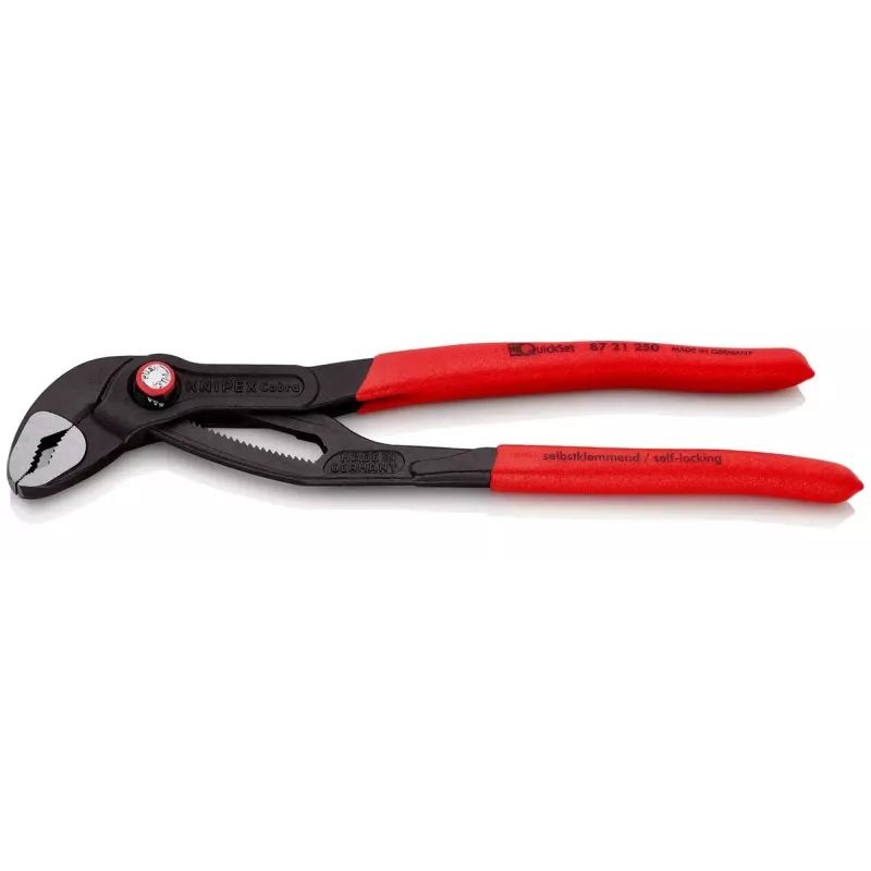 Kombinuotos replės su greitojo nustatymo funkcija Knipex 87 21 250