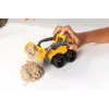 Kinetic Sand Dig N' Demolish rinkinys su 1 kg žaidimo smėlio ir žaisliniu sunkvežimiu, sensorinis žaislas vaikams nuo 5 metų