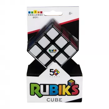 Rubiko kubas 3x3 originalus – Spin Master klasikinis galvosūkis, rekomenduojamas nuo 8 metų