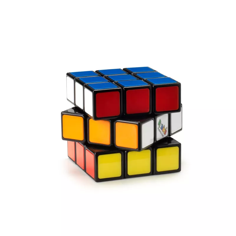 Rubiko kubas 3x3 originalus – Spin Master klasikinis galvosūkis, rekomenduojamas nuo 8 metų