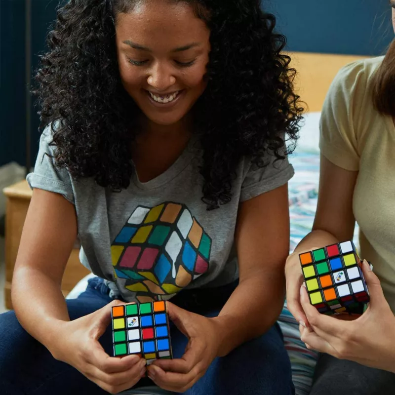 Rubiko kubas 4x4 Master Cube spalvų derinimo galvosūkis, didesnė drąsesnė klasikos versija, pakuotė gali skirtis