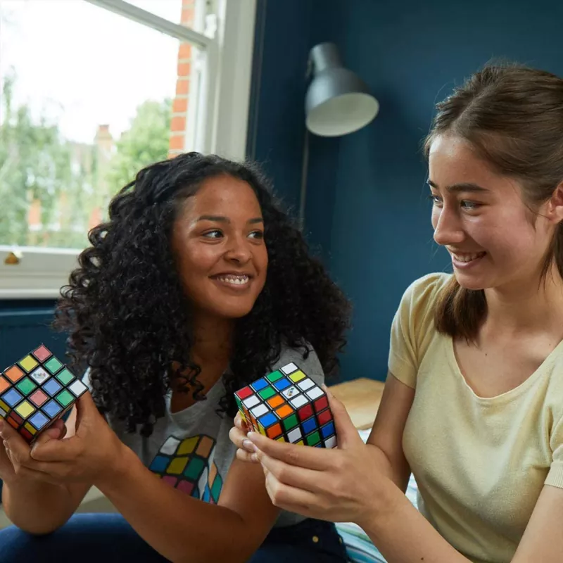 Rubiko kubas 4x4 Master Cube spalvų derinimo galvosūkis, didesnė drąsesnė klasikos versija, pakuotė gali skirtis
