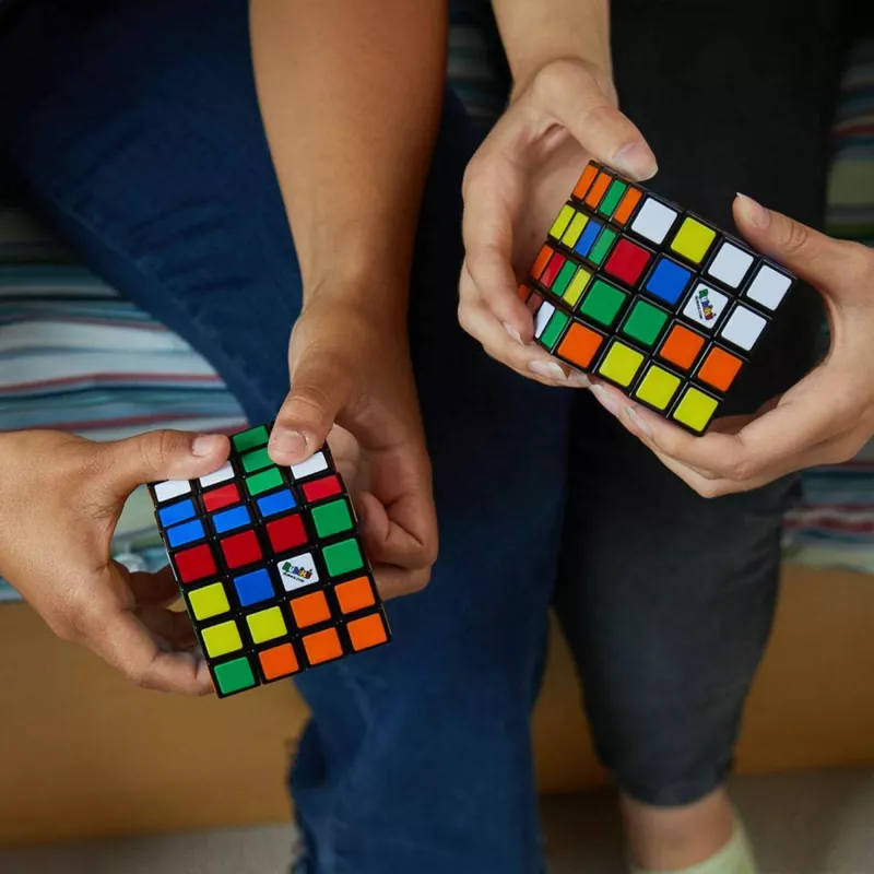 Rubiko kubas 4x4 Master Cube spalvų derinimo galvosūkis, didesnė drąsesnė klasikos versija, pakuotė gali skirtis