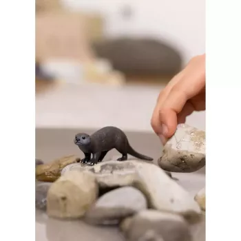 Schleich ūdros figūrėlė modelis 14865, ruda, Schleich WILD LIFE kolekcinė gyvūnėlio figūrėlė