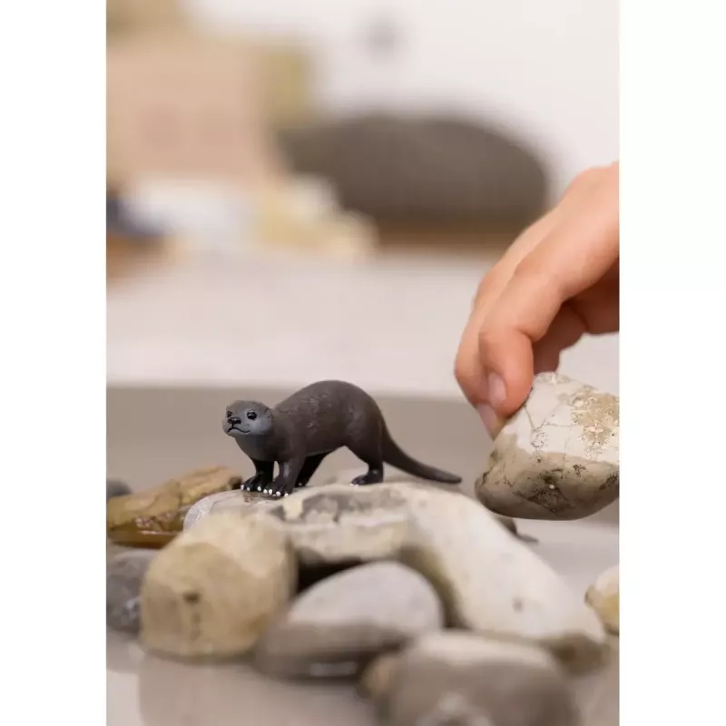 Schleich ūdros figūrėlė modelis 14865, ruda, Schleich WILD LIFE kolekcinė gyvūnėlio figūrėlė