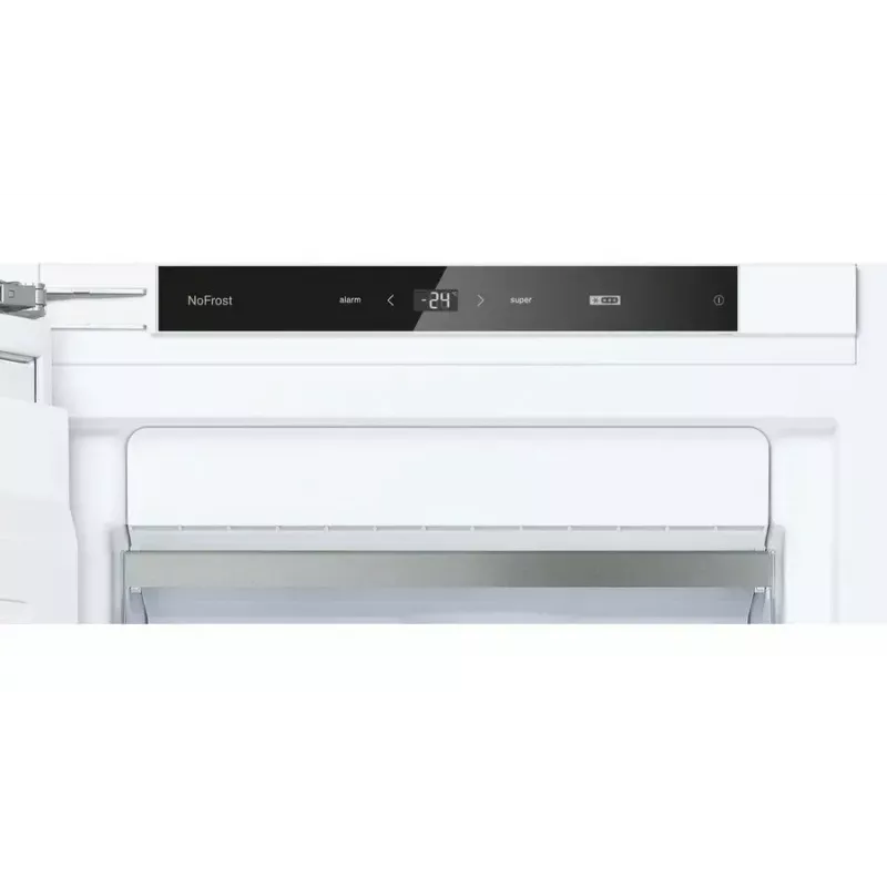 Įmontuojamas šaldiklis NEFF GI7813CE0 — 212 L, NoFrost, 4 žvaigždutės, 13,8 kg/24h, kairi vyriai, baltas