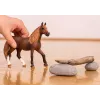 schleich HORSE CLUB Peruano Paso Kumele, 5 m., arkliai, ruda, balta, plastikas