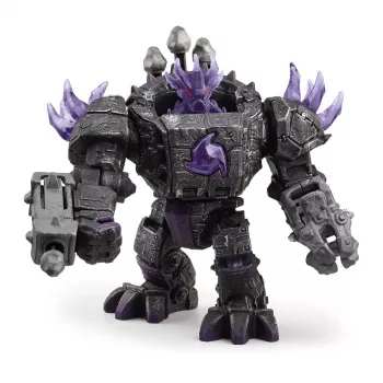 Schleich ELDRADOR CREATURES Šešėlio Valdovas Robotas su Maža Būtybe Juodas
