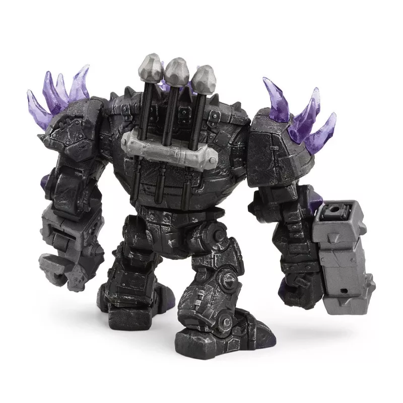 Schleich ELDRADOR CREATURES Šešėlio Valdovas Robotas su Maža Būtybe Juodas