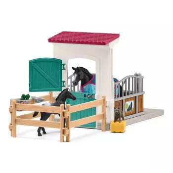 schleich HORSE CLUB Arklys su kumele ir kumeliuku