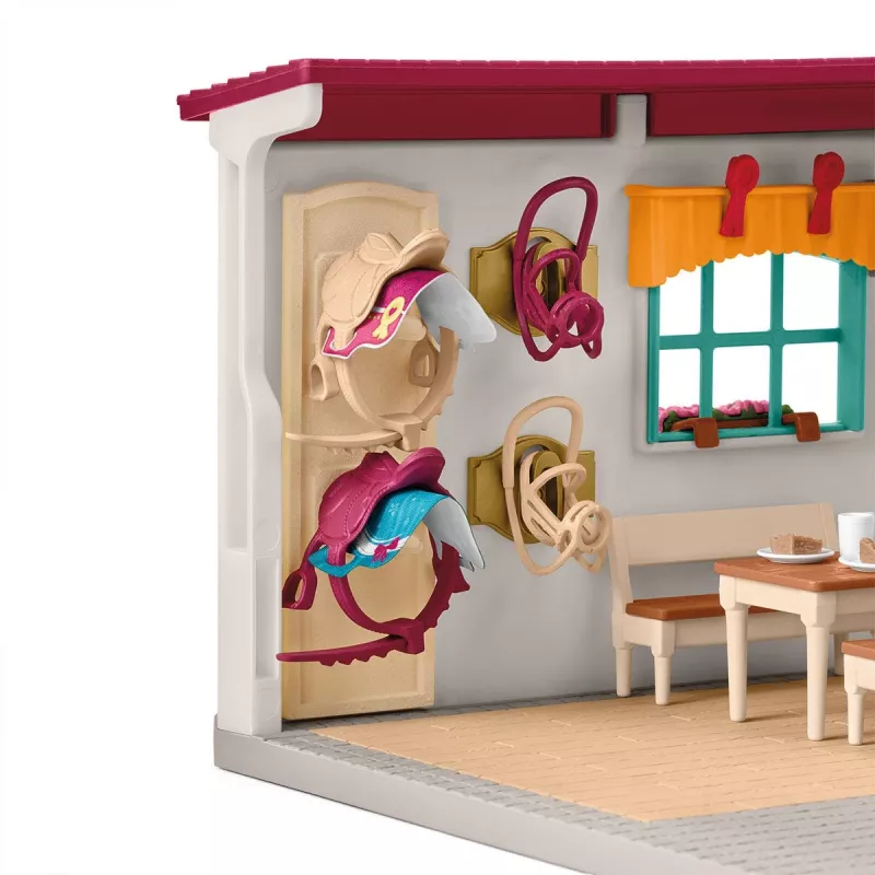 schleich HORSE CLUB Priedas prie arklidės – priežiūros kambarys, 5+ metų, įvairiaspalvis, plastikas