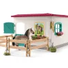 schleich HORSE CLUB Priedas prie arklidės – priežiūros kambarys, 5+ metų, įvairiaspalvis, plastikas