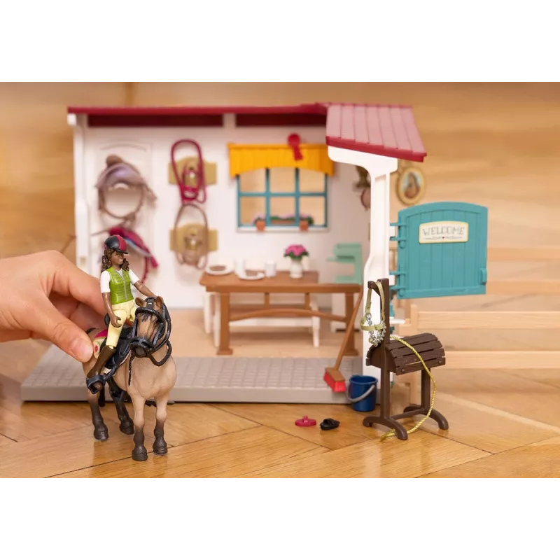 schleich HORSE CLUB Priedas prie arklidės – priežiūros kambarys, 5+ metų, įvairiaspalvis, plastikas