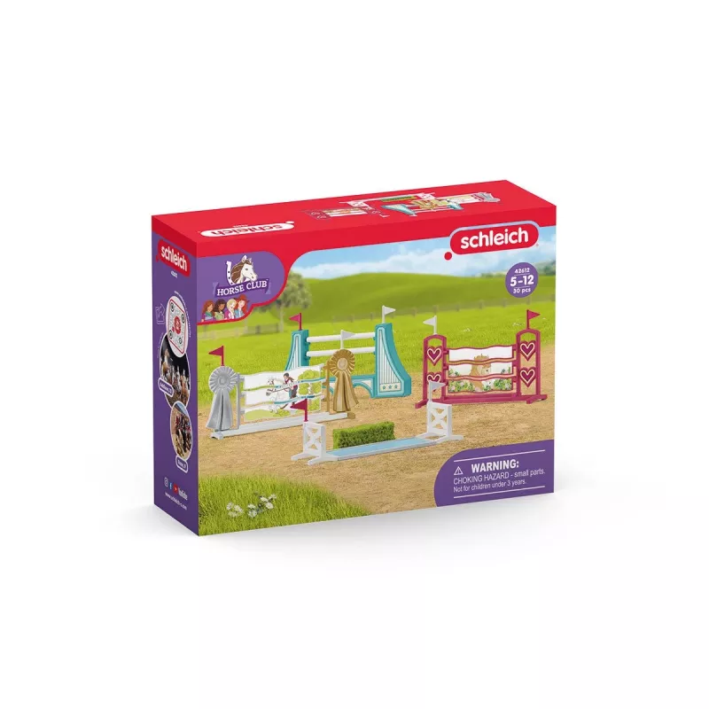 Tvoros ir kliūtys žaisliniams arkliams Schleich HORSE CLUB 42612 Įvairiaspalvis