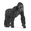 Schleich WILD LIFE Gorillų šeima, 3 m., Džiunglės, Laukiniai gyvūnai / nuotykių žaislai, Juoda, Pilka