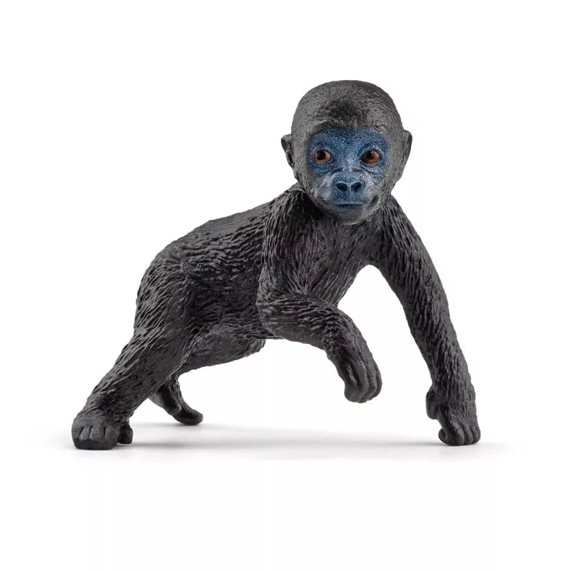 Schleich WILD LIFE Gorillų šeima, 3 m., Džiunglės, Laukiniai gyvūnai / nuotykių žaislai, Juoda, Pilka