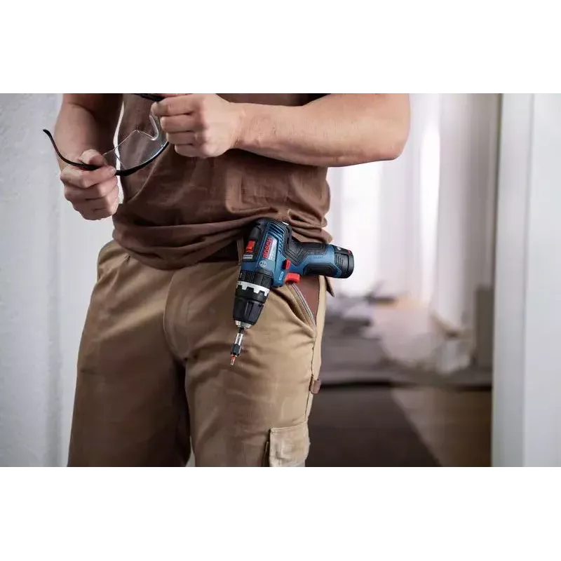 Bosch GSB 12V-35 Professional akumuliatorinis sraigtasukis 1750 RPM juoda, mėlyna, raudona