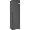 Bosch Serie 4 KGN36VXCT šaldytuvas su šaldikliu, 321 l (218 l + 103 l), energijos klasė C, tamsaus nerūdijančio plieno