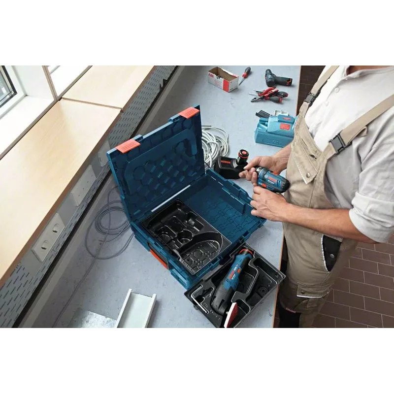 Nešiojamas garsiakalbis Bosch L-Boxx Inset GML 1600A002WM – radijo imtuvas, skirtas Bosch L-Boxx dėžėms