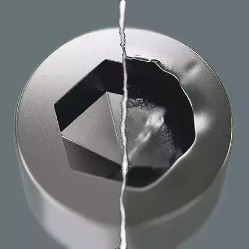 L formos šešiabriaunių raktų rinkinys Wera 05022640001