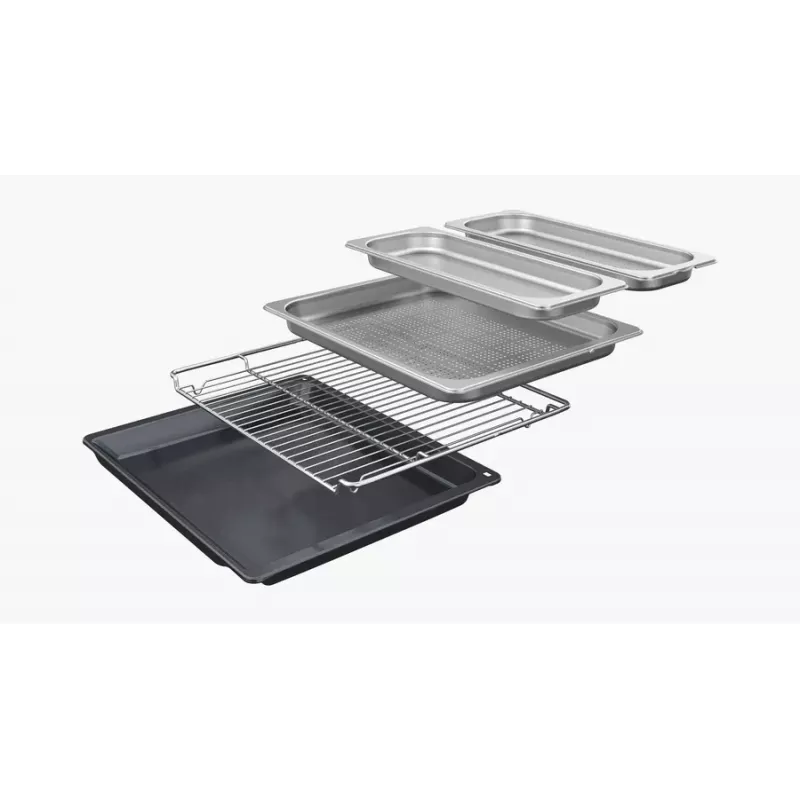 Neff C24FS31N0 garinė orkaitė vidutinė juoda, nerūdijantis plienas, jutiklinė