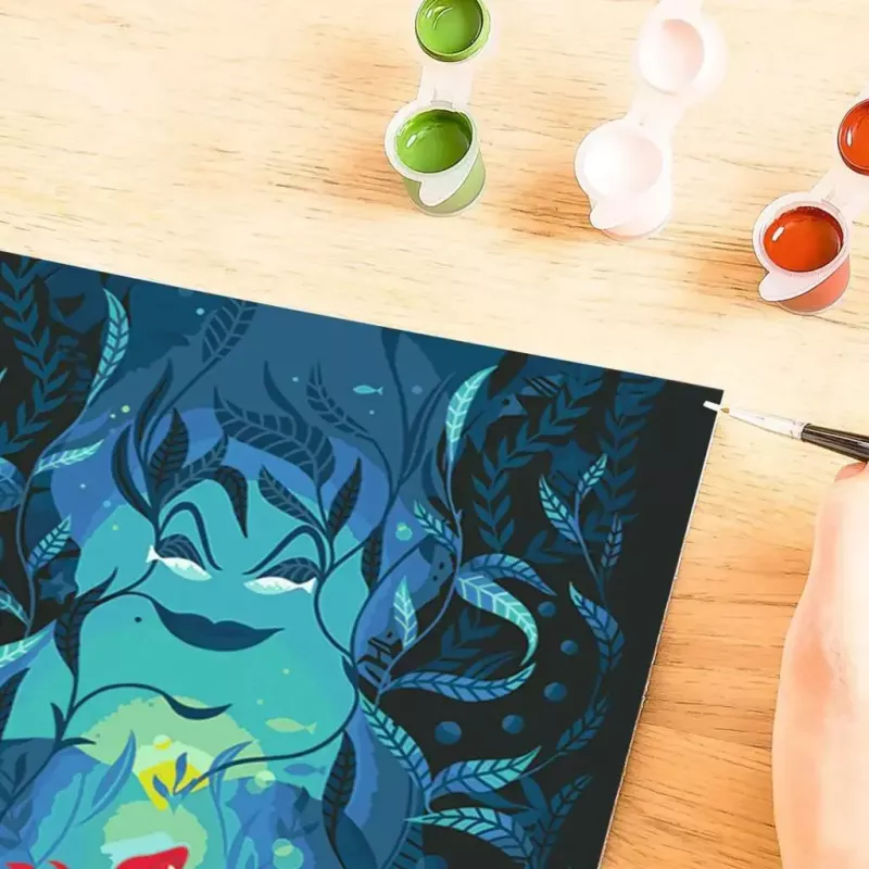 Ravensburger Piešimo rinkinys CreArt Disney Ariel ir Ursula 23732