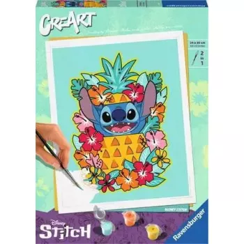 Piešimo rinkinys Ravensburger CreArt Disney Stitch – tapyba pagal numerius