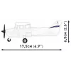 Konstruktorius Cobi Cessna 172 Skyhawk White statybinis rinkinys