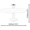 Konstruktorius Cobi Cessna 172 Skyhawk White statybinis rinkinys