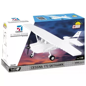 Konstruktorius Cobi Cessna 172 Skyhawk White statybinis rinkinys