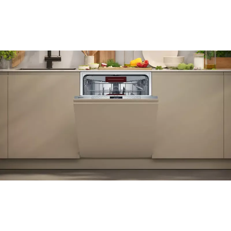 Indaplovė įmontuojama NEFF N50 S155ECX01E — 14 komplektų, Home Connect, energijos klasė B, 42 dB