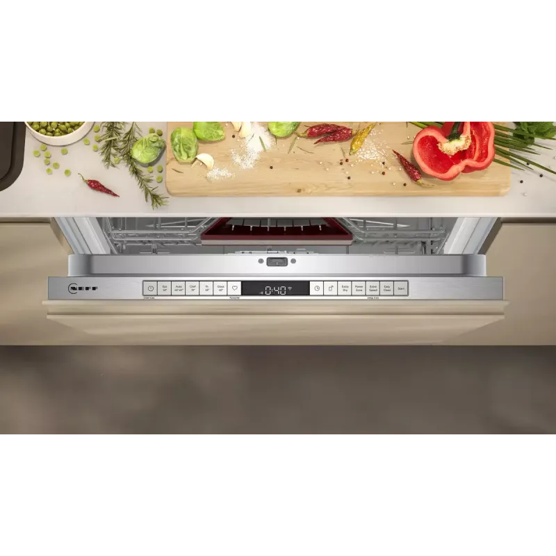 Indaplovė įmontuojama NEFF N50 S155ECX01E — 14 komplektų, Home Connect, energijos klasė B, 42 dB