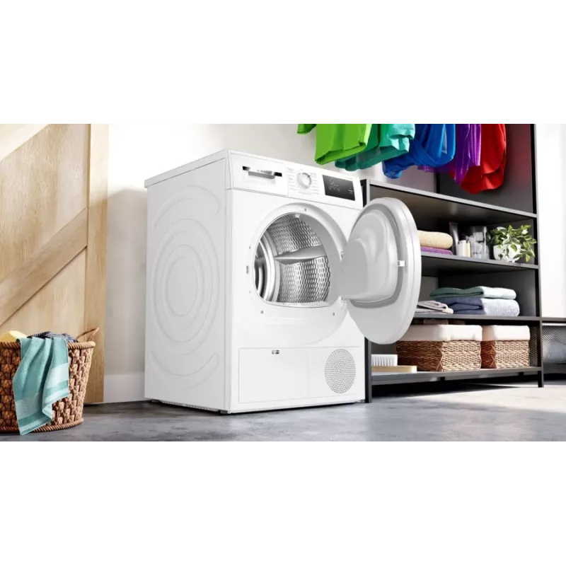 Bosch Serie 4 WTH83003 džiovinimo mašina Laisvai pastatoma Priekinis pakrovimas 7 kg Balta