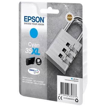 Kasetė Epson Padlock Singlepack Cyan 35XL DURABrite Ultra rašalas