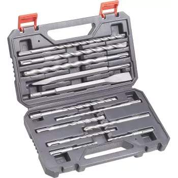 SDS-Plus grąžtų ir kaltų rinkinys Einhell 12 vnt. perforatoriui