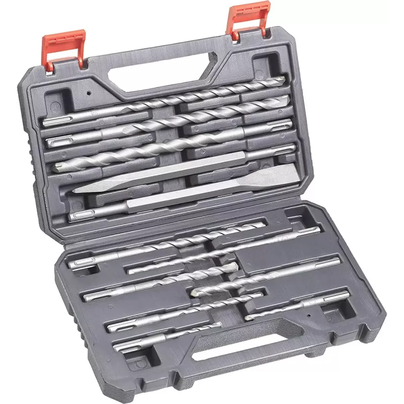 SDS-Plus grąžtų ir kaltų rinkinys Einhell 12 vnt. perforatoriui