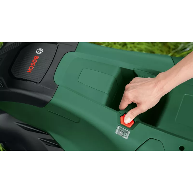 Elektrinė žoliapjovė Bosch AdvancedRotak 44-750, 1800 W, 44 cm pjovimo plotis, žalia/juoda