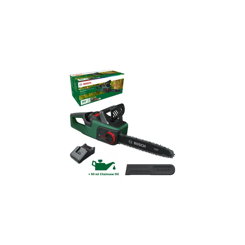 Bosch AdvancedChain 36V-35-40 belaidis grandininis pjūklas (juodas, žalias)