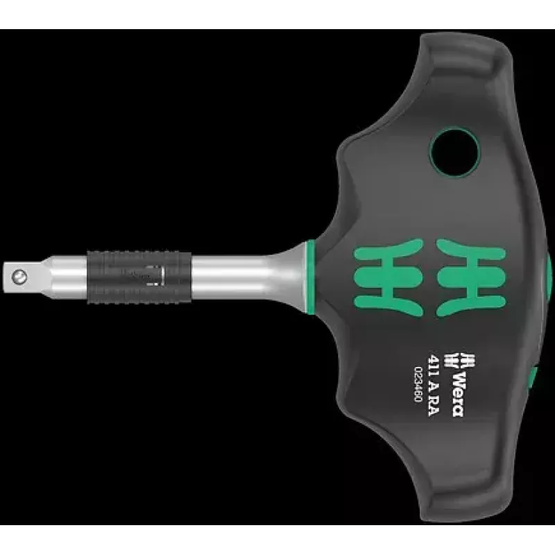 Reples Ratchet Wera 05023460001 1/4 colio pavara Juoda Žalia
