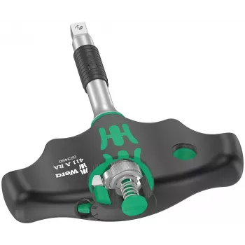 Reples Ratchet Wera 05023460001 1/4 colio pavara Juoda Žalia