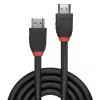 Lindy 1 m HDMI 2.0 kabelis, Black Line, didelės spartos, 4K